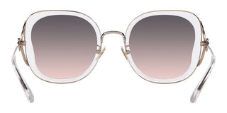 Coach CK 483 HC 7153B women Transparent Geometric Sunglasses