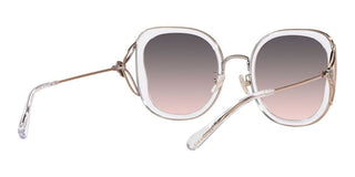 Coach CK 483 HC 7153B women Transparent Geometric Sunglasses