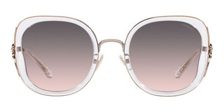 Coach CK 483 HC 7153B women Transparent Geometric Sunglasses