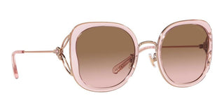 Coach CK 483 HC 7153B women Pink Geometric Sunglasses