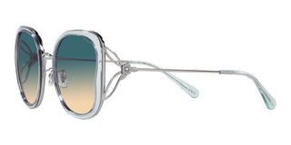Coach CK 483 HC 7153B women Blue Geometric Sunglasses