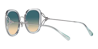 Coach CK 483 HC 7153B women Blue Geometric Sunglasses