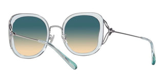 Coach CK 483 HC 7153B women Blue Geometric Sunglasses