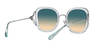 Coach CK 483 HC 7153B women Blue Geometric Sunglasses