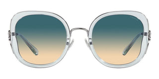 Coach CK 483 HC 7153B women Blue Geometric Sunglasses