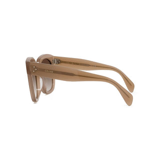 CELINE CELINE 3 Dots CL4002UN women Brown Squared Sunglasses