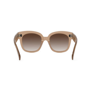 CELINE CELINE 3 Dots CL4002UN women Brown Squared Sunglasses