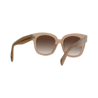 CELINE CELINE 3 Dots CL4002UN women Brown Squared Sunglasses