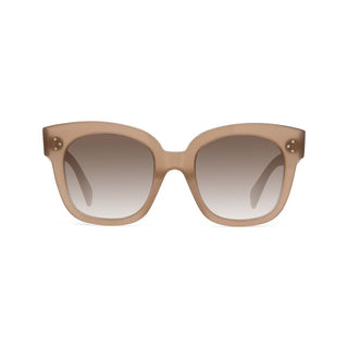 CELINE CELINE 3 Dots CL4002UN women Brown Squared Sunglasses