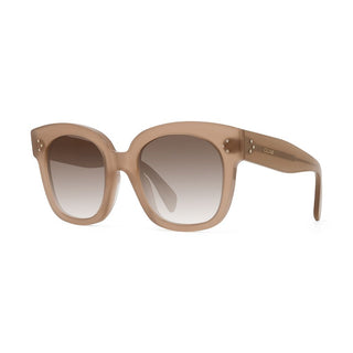 CELINE CELINE 3 Dots CL4002UN women Brown Squared Sunglasses