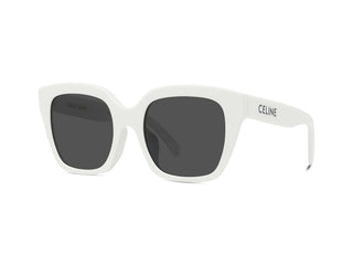 CELINE Monochroms CL40198F women White Squared Sunglasses