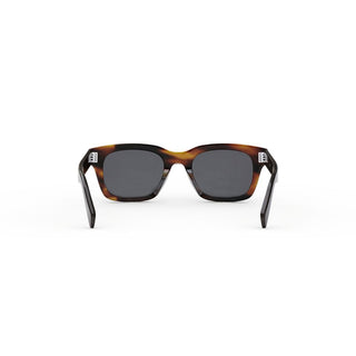 CELINE CELINE 3 Dots CL40232I men Havana Rectangle Sunglasses