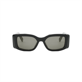 CELINE Maxi Triomphe CL40282U women Black Rectangle Sunglasses