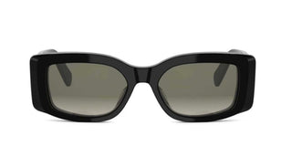 CELINE Maxi Triomphe CL40282U women Black Rectangle Sunglasses