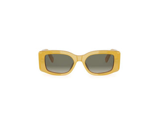 CELINE Maxi Triomphe CL40282U women Brown Rectangle Sunglasses