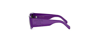 CELINE Maxi Triomphe CL40282U women Violet Rectangle Sunglasses