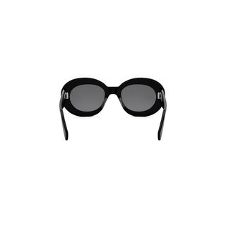 CELINE Triomphe CL40312U men Black Round Sunglasses