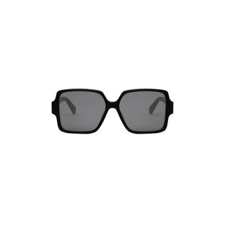 CELINE Triomphe CL40316U women Black Squared Sunglasses