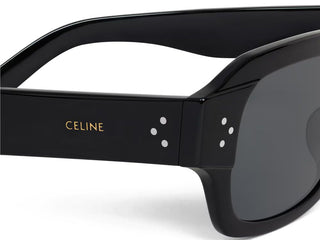 CELINE CELINE 3 Dots HD CL40327U women Black Squared Sunglasses