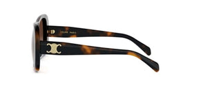 CELINE Triomphe CL40331U women Havana Pilot Sunglasses