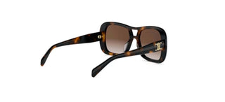 CELINE Triomphe CL40331U women Havana Pilot Sunglasses