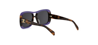 CELINE Triomphe CL40331U women Havana Pilot Sunglasses