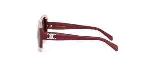 CELINE Triomphe CL40331U women Pink Pilot Sunglasses