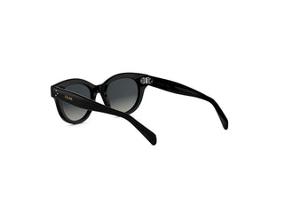 CELINE 3 Dots CL40332I women Black Round Sunglasses