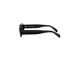 CELINE Triomphe CL40335I unisex Black Rectangle Sunglasses