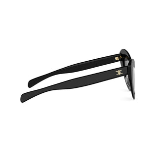 CELINE TRIOMPHE MINI HD CL40339U women Black Cat Eye Sunglasses