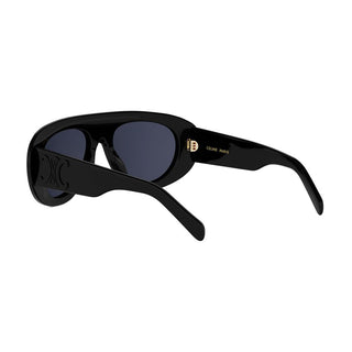 CELINE TRIOMPHE STAMP CL40340U women Black Pilot Sunglasses