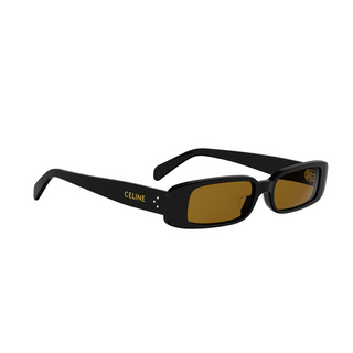 CELINE 3 Dots CL40343U women Black Rectangle Sunglasses