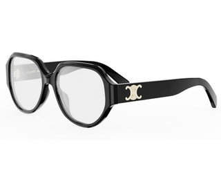 CELINE Triomphe CL50165I women Black Geometric Eyeglasses