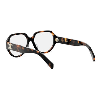 CELINE Triomphe CL50165I women Havana Geometric Eyeglasses