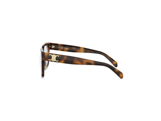CELINE Triomphe CL50172I women Havana Squared Eyeglasses