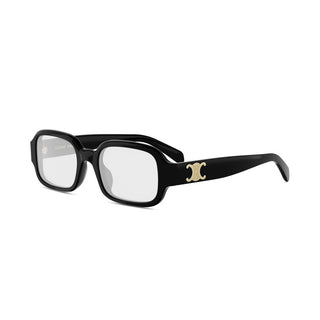 CELINE Triomphe CL50173I women Black Rectangle Eyeglasses