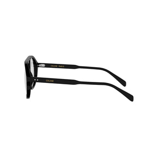 CELINE Thin CL50191I men Black Pilot Eyeglasses
