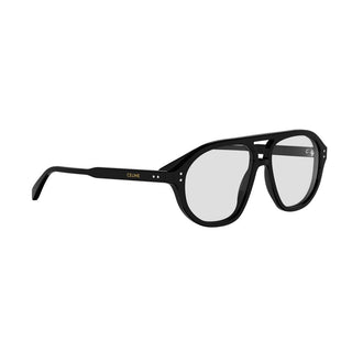 CELINE Thin CL50191I men Black Pilot Eyeglasses