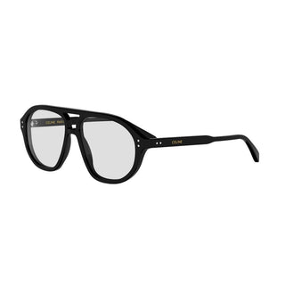 CELINE Thin CL50191I men Black Pilot Eyeglasses