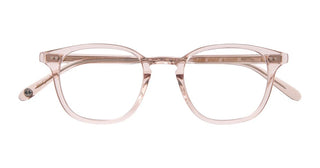 GARRETT LEIGHT CLARK unisex Pink Squared Eyeglasses