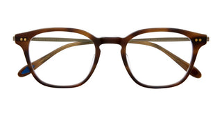 GARRETT LEIGHT CLARK J unisex Havana Squared Eyeglasses