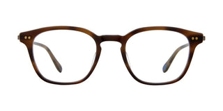 GARRETT LEIGHT CLARK J unisex Havana Squared Eyeglasses