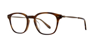 GARRETT LEIGHT CLARK J unisex Havana Squared Eyeglasses