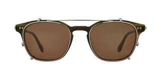 GARRETT LEIGHT CLARK J CLIP unisex Silver Squared Eyeglasses