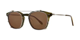 GARRETT LEIGHT CLARK J CLIP unisex Silver Squared Eyeglasses