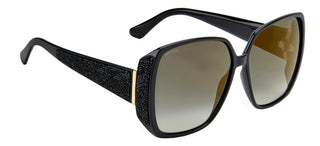 Jimmy Choo CLOE/S women Black Butterfly Sunglasses