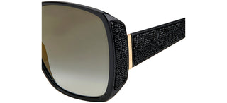Jimmy Choo CLOE/S women Black Butterfly Sunglasses