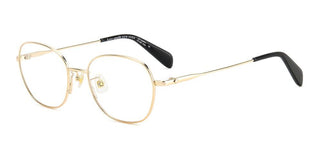 Kate Spade Clover/f Women Gold Geometric Eyeglasses