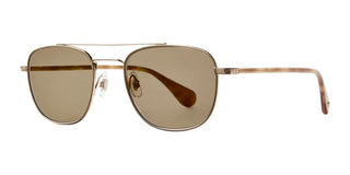 GARRETT LEIGHT CLUBHOUSE II SUN unisex Gold Pilot Sunglasses