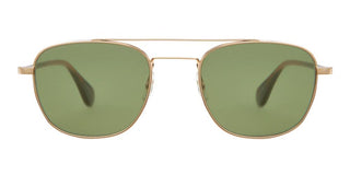 GARRETT LEIGHT CLUBHOUSE II SUN unisex Gold Pilot Sunglasses
